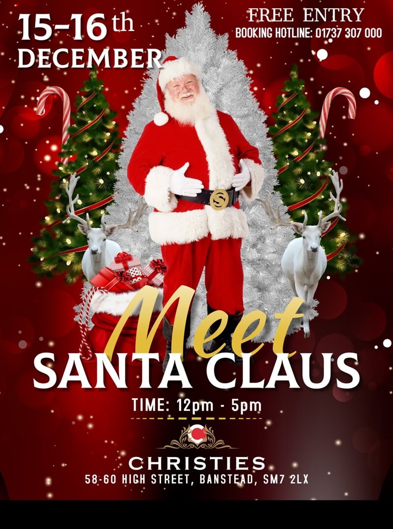 Meet Santa Claus at Christies